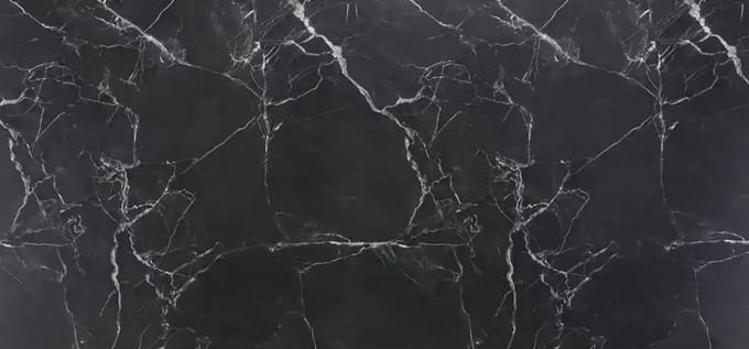 Zelfklevende Tegel SPC Marmer Nero Marquina Zwart Grijs