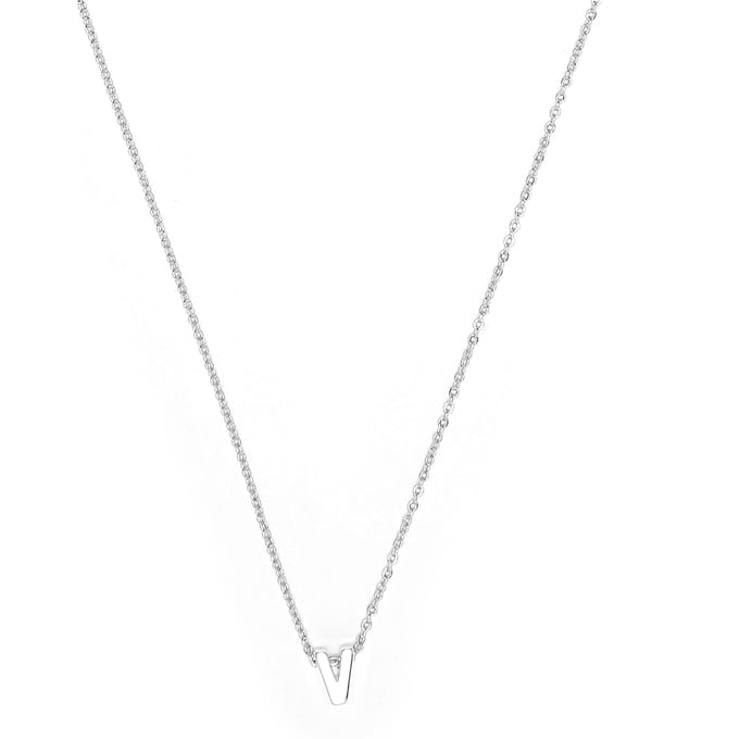 Luxenter Ketting met zilveren afwerking - Alphabet