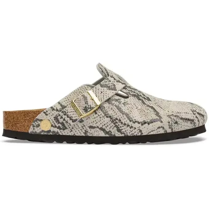 Leren damesklompen Birkenstock Boston