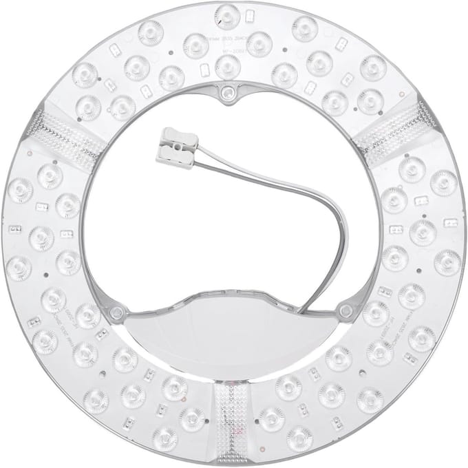 LED-module voor Plafondventilator - 48W - Aluminium - Dimbare Verlichting voor Plafondlampen