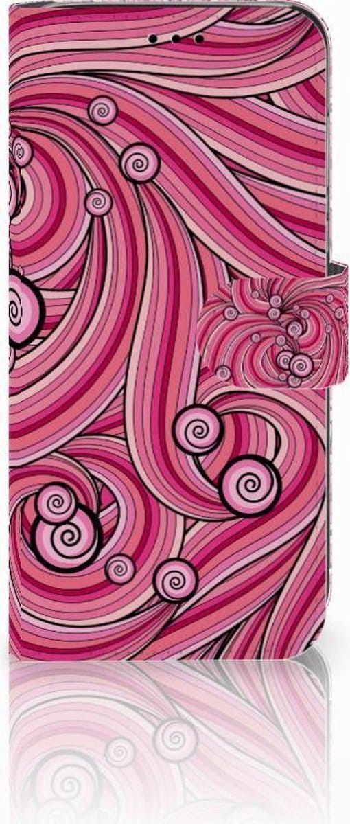 Huawei P20 Lite Hoesje Swirl Pink