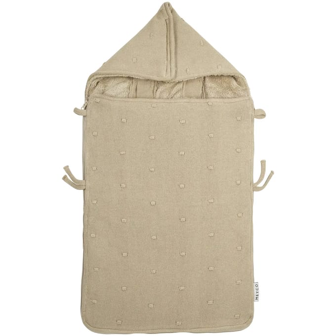 Wiegdeken voor de kinderwagen Meyco Baby Mini Knots 40x82 cm