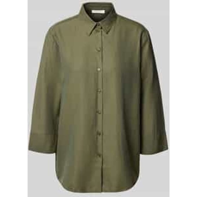 Overhemdblouse met knoopsluiting