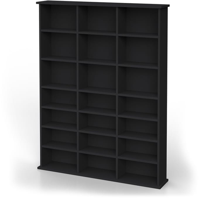 Vicco Jukebox CD Rek – 105.4 x 136 cm Zwart