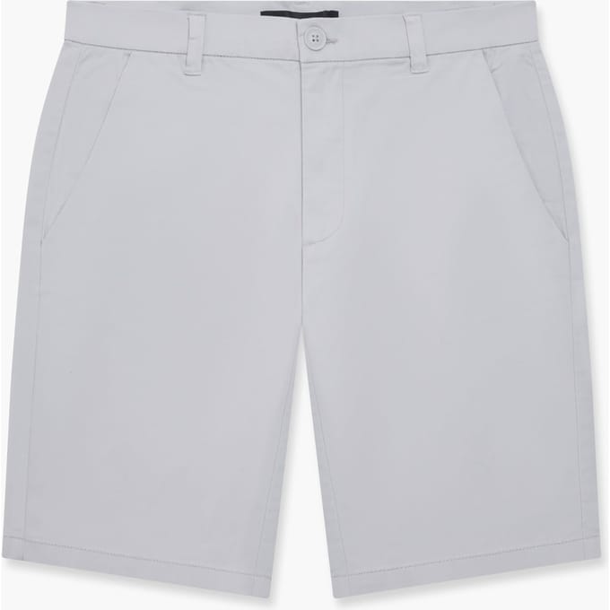 French Connection Chino Lgt Grey Größe: S | Kurze Sporthosen Outlet | Herren | Grau