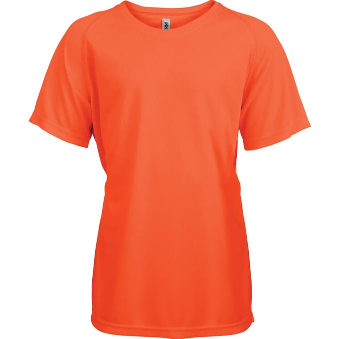 PROACT® Functioneel Kindersportshirt PA445 - Fluorescent Orange - 10/12 years (10/12 ans)