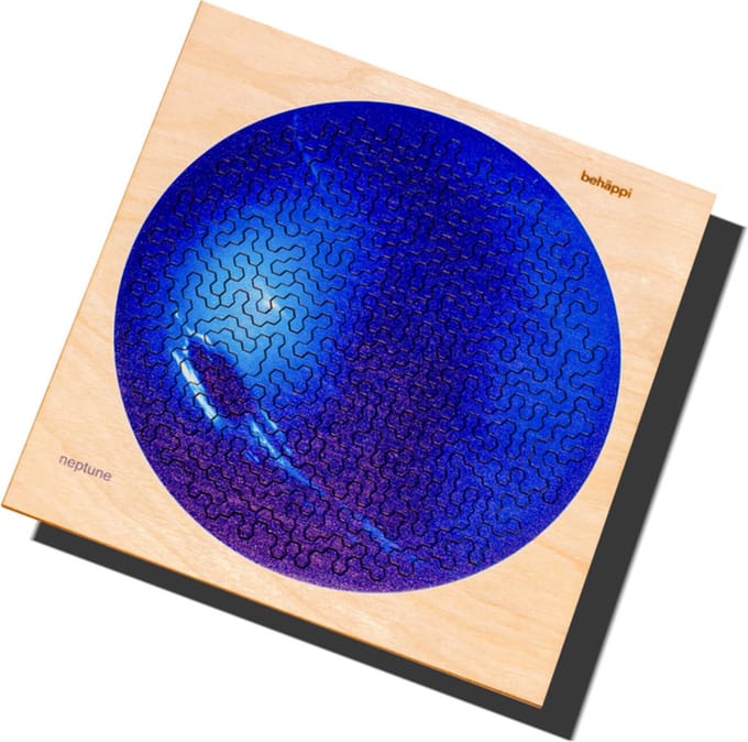 Behäppi - Hatchel Hard (houten puzzel) - Neptunus