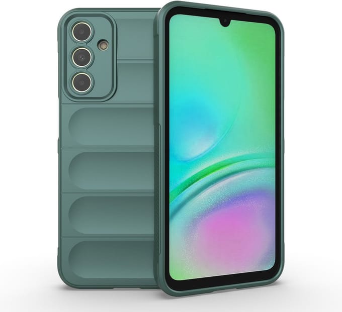 Solidenz AeroGrip geschikt voor Samsung Galaxy A15 hoesje - Groen