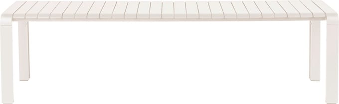 Zuiver Vondel Tuinbank 175x45 cm Clay Wit