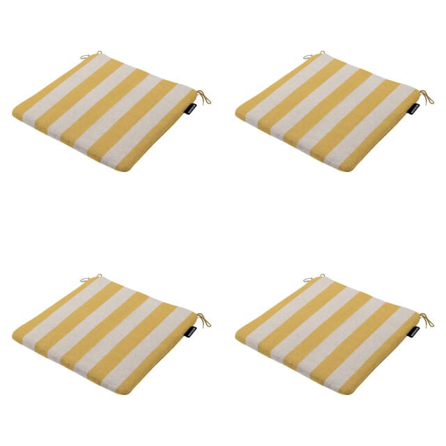 Madison zitkussen amora - 40x40x4,5cm set van 4