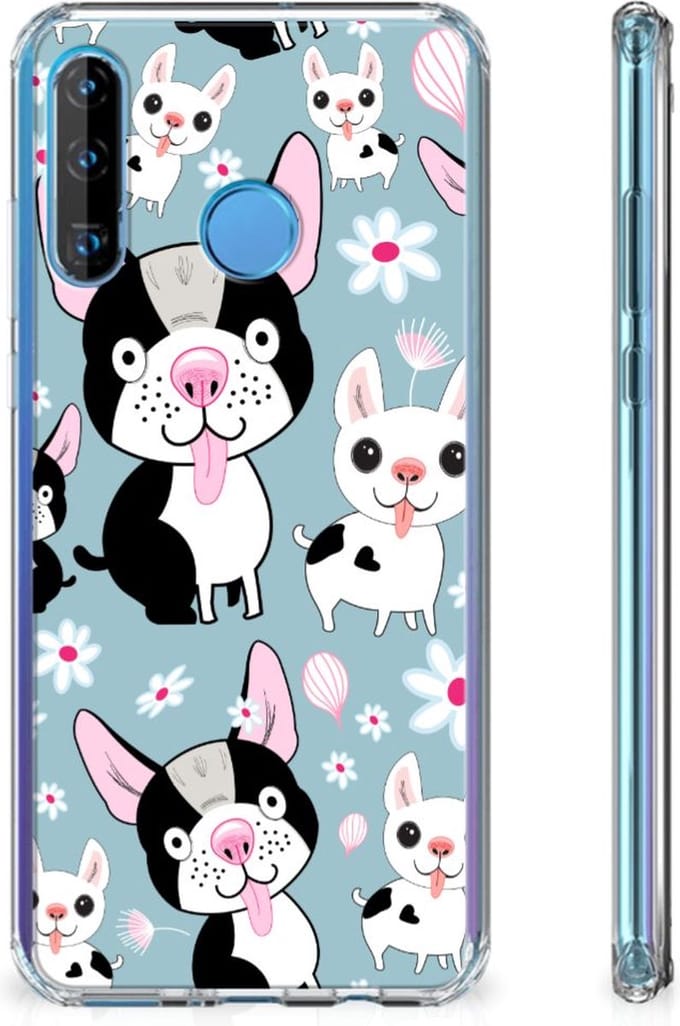 Huawei P30 Lite Case Anti-shock Hondjes