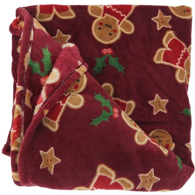 Unique Living - Plaid Ralf - 150x200cm - Rood