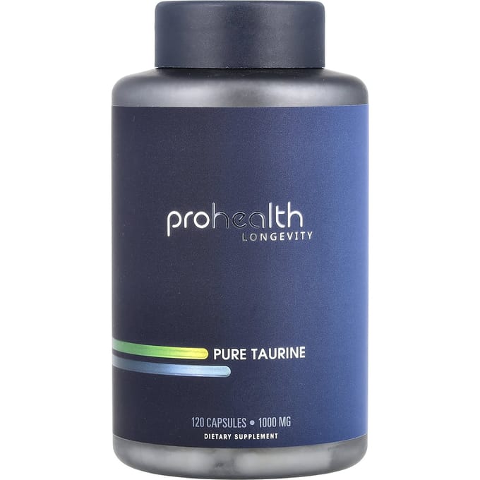 ProHealth Longevity, Pure Taurine, 1.000 mg, 120 Capsules