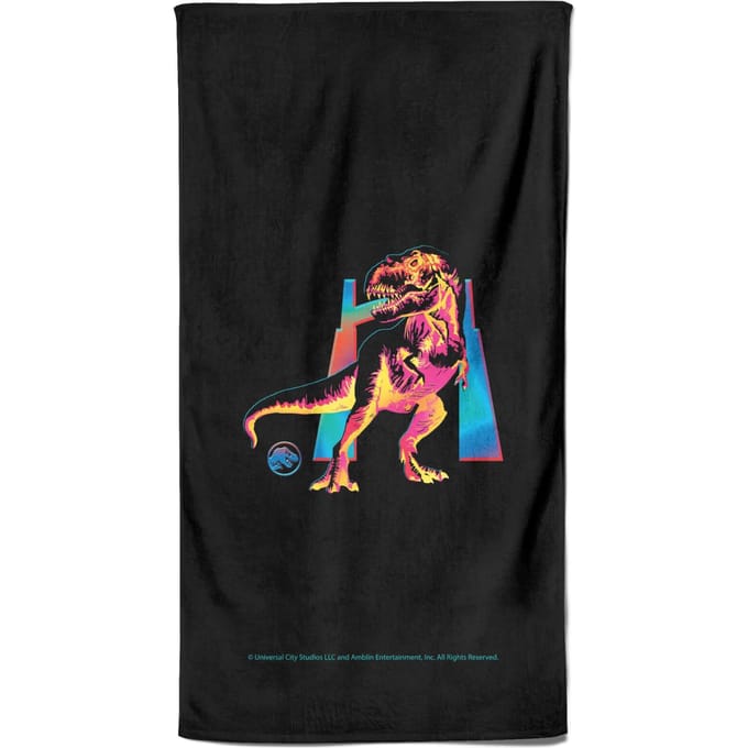 Jurassic Park TRex Beach Towel