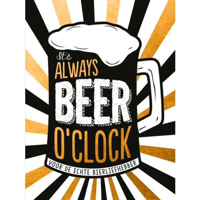 It's Always Beer O'Clock - Cadeauboek - Cadeauboeken