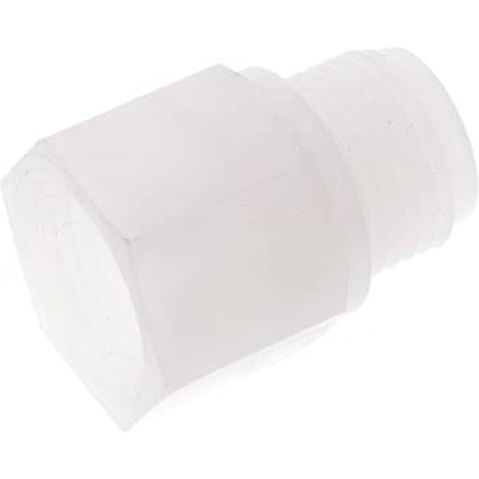 Verlengnippel G1/2'' Buitendraad X Binnendraad PVDF 10bar FDA 27mm Hex