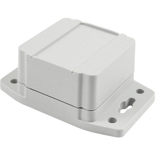 Hammond Electronics 1555B2F22GY Universele behuizing 65 x 65 x 42 Polycarbonaat Lichtgrijs 1 stuk(s)
