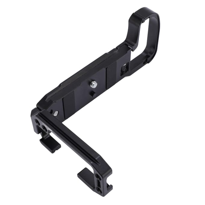 Camera L-beugel voor Z6III Aluminiumlegering Uitschuifbaar Verticaal Horizontaal Schakelen Snelkoppeling black