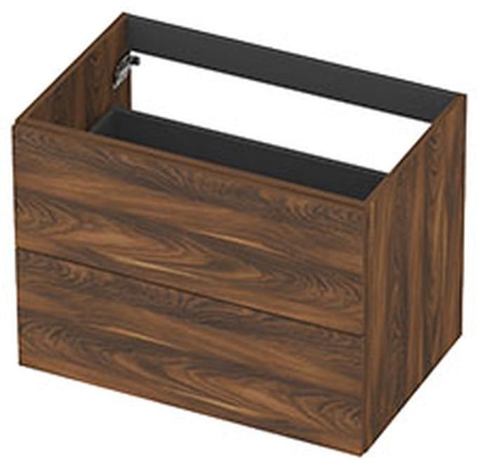 INK - Onderkast 2L Decor Softclose Tbv Greep - 700x450x520 Mm - Noten