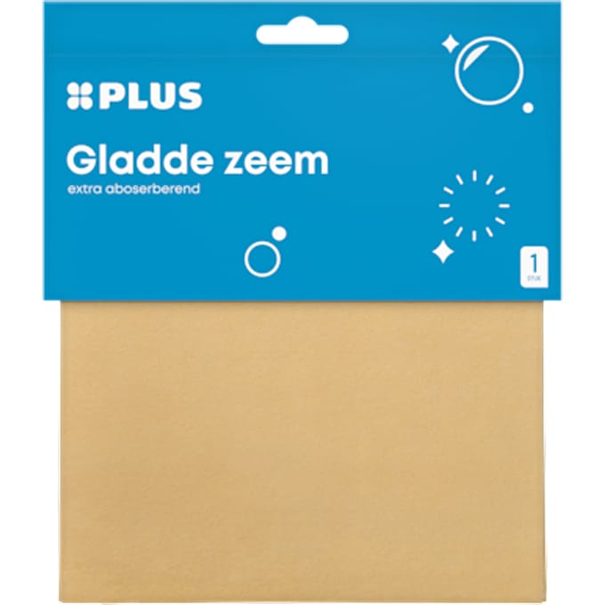 Gladde synthetische zeem