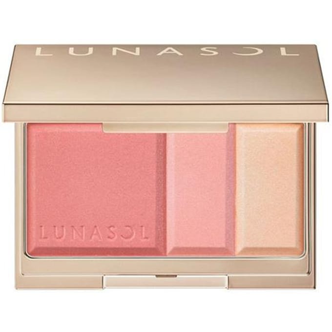 Kanebo - Lunasol Coloring Soft Cheeks 02 Rose Pink - Refill