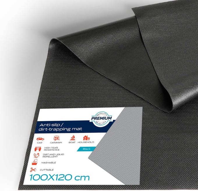 Badmat Anti Slip - Douchemat - Badmatten - Zwart