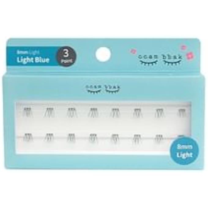 ccam bbak - Original Eyelash 3 Points - 9 Types 8mm Light