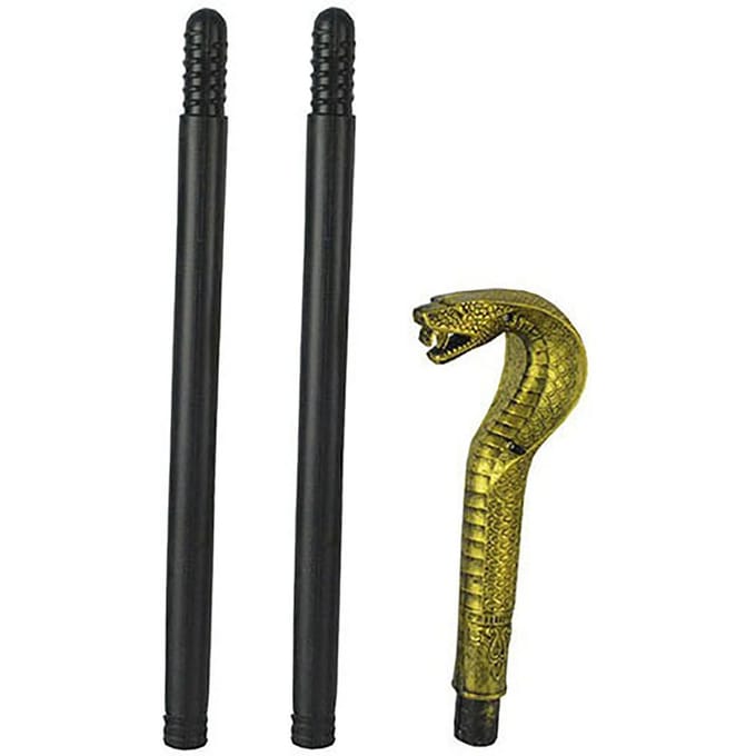 Accessoire Pharaon Mystique Bâton Sceptre Style Égyptien Ancien Accessoire de Costume Accessoire pour