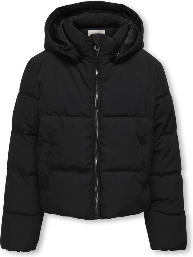 ONLY KOGNEWDOLLY SHORT PUFFER HOOD JACKET OTW Meisjes Jas - Maat 128