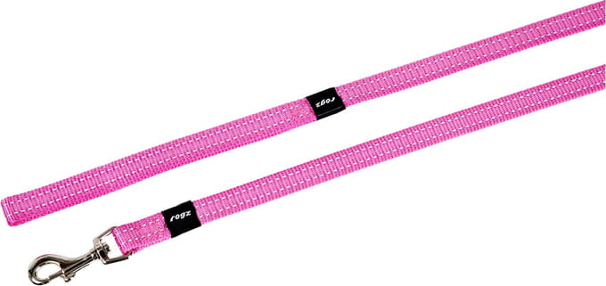 Rogz For Dogs Snake Long Lijn Roze