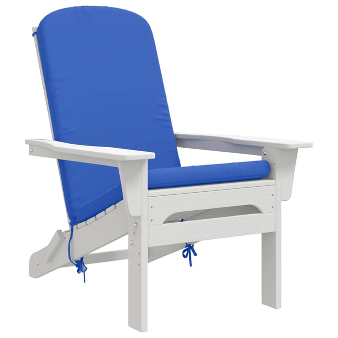 vidaXL - Zon - Ligzitzak - Kussen - GEMERT - 100% - Polyester - Koninklijk - Blauw