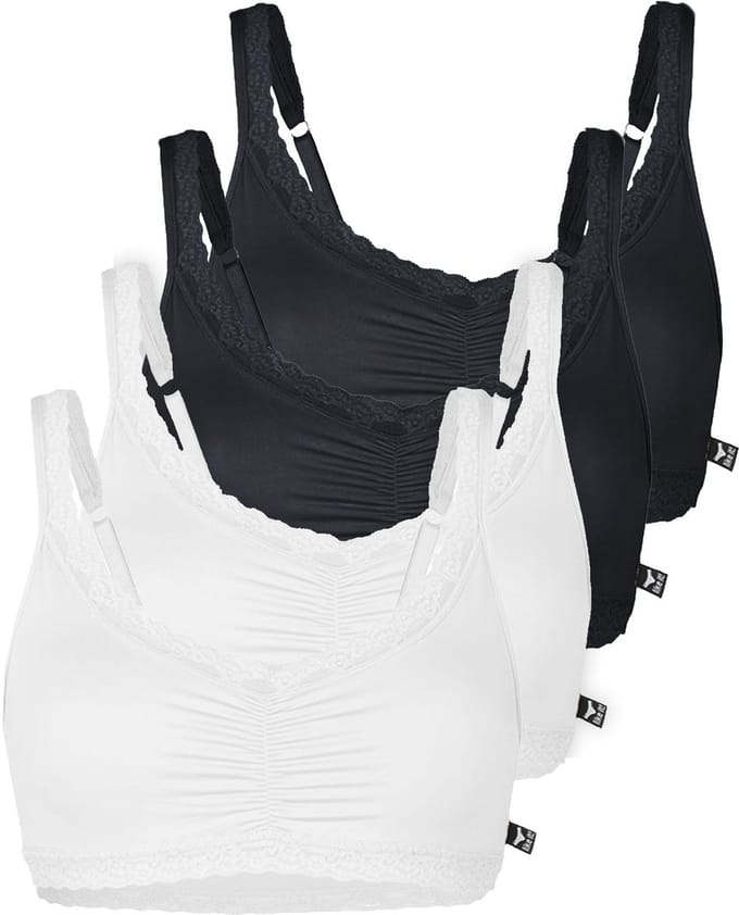 4-pack Soft bh Olivia