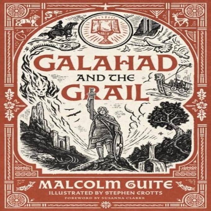 Galahad en de Graal door Malcolm Guite Hardback Boek 9781786227126