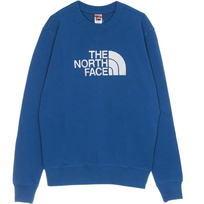 Drew Peak Crew Light herensweatshirt met ronde hals Banff blauw
