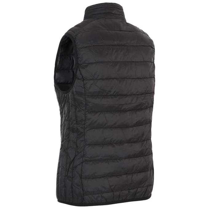 Trespass Dames/dames Teeley Packaway Gilet (Zwart)
