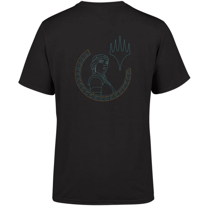 Magic: The Gathering Theros: Beyond Death Elspeth Mask Men's T-Shirt - Black - S