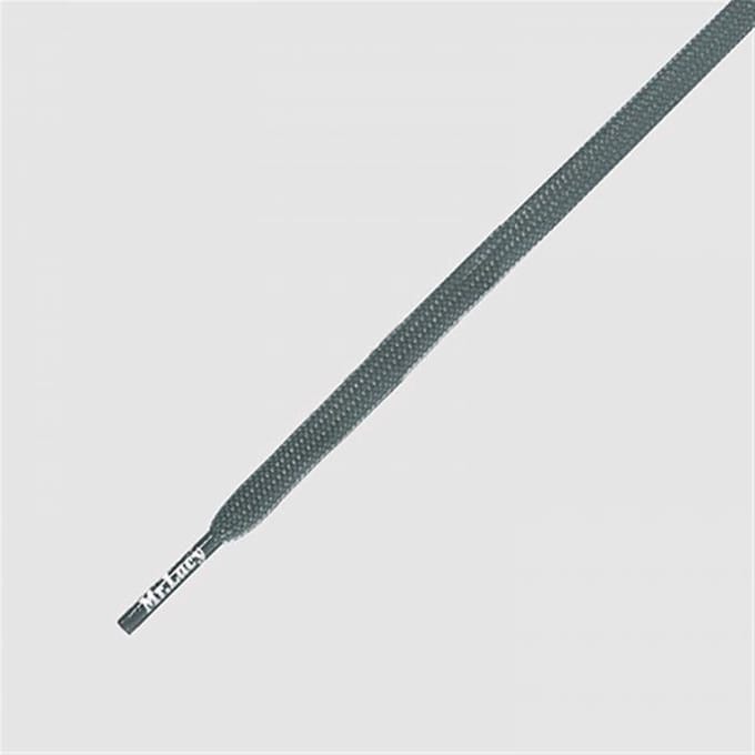 Mr. Lacy - Schoenveters - Veters - Runnies - Plat - Grijs - veterlengte 120 cm