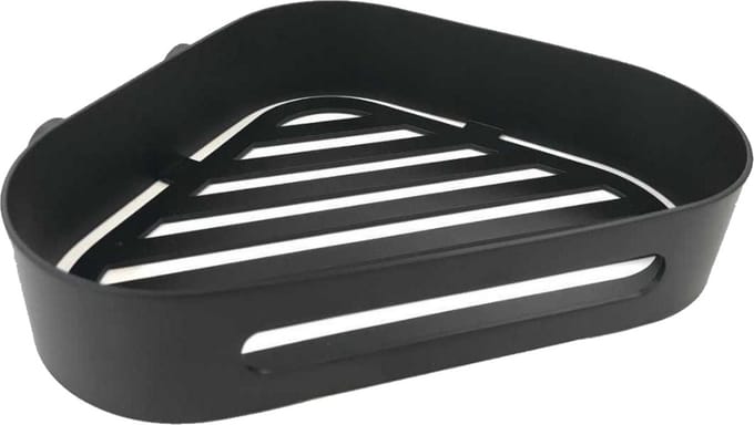 Design zeephouder S5 hoekmodel RVS mat zwart