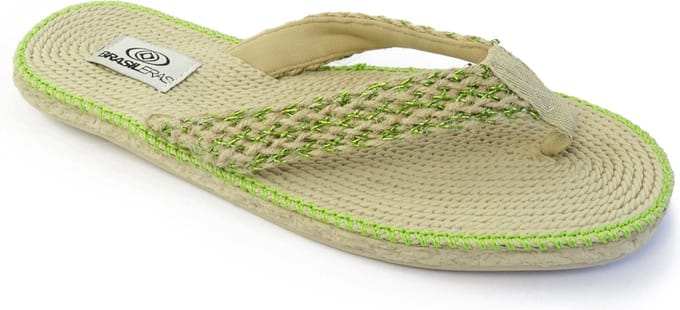 Brasileras Slippers dames- Groente- 36