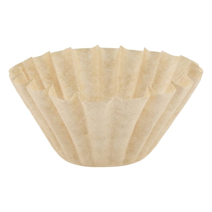 50 stuks Wegwerp Koffiefilters van Houtvezel Beker Vervanging (S) beige