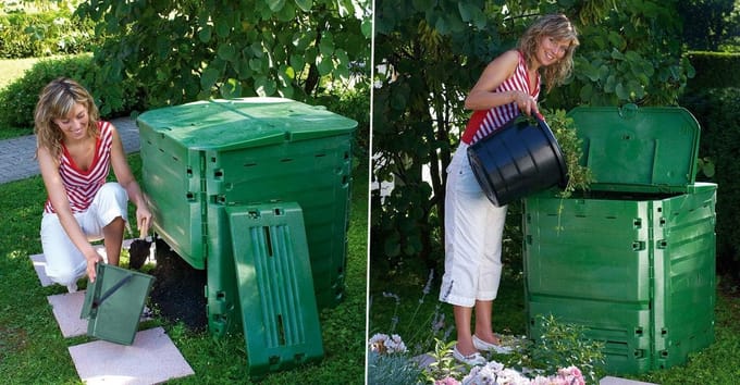 900L Tuincomposter - Duurzaam en Eenvoudig in Gebruik