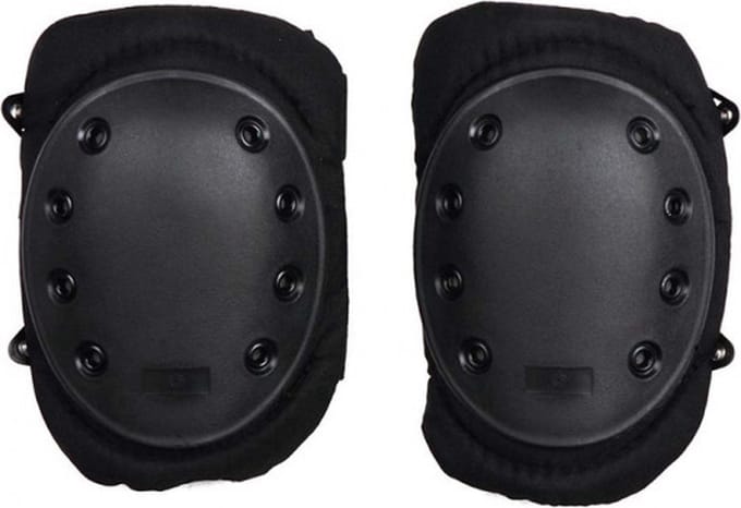 Knie beschermers zwart