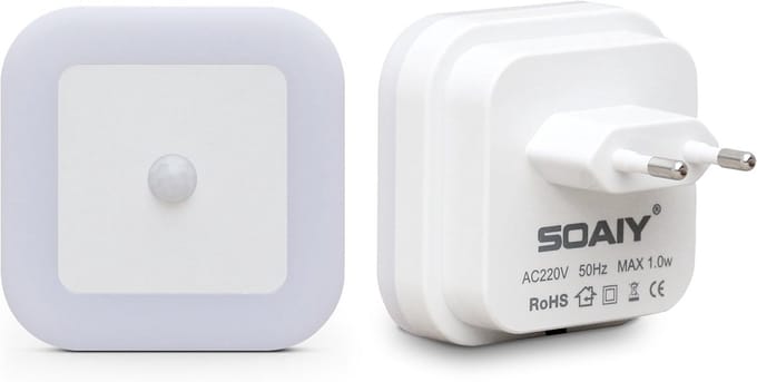 LED Nachtlampje met Bewegingsmelder en PIR Sensor - Set van 2