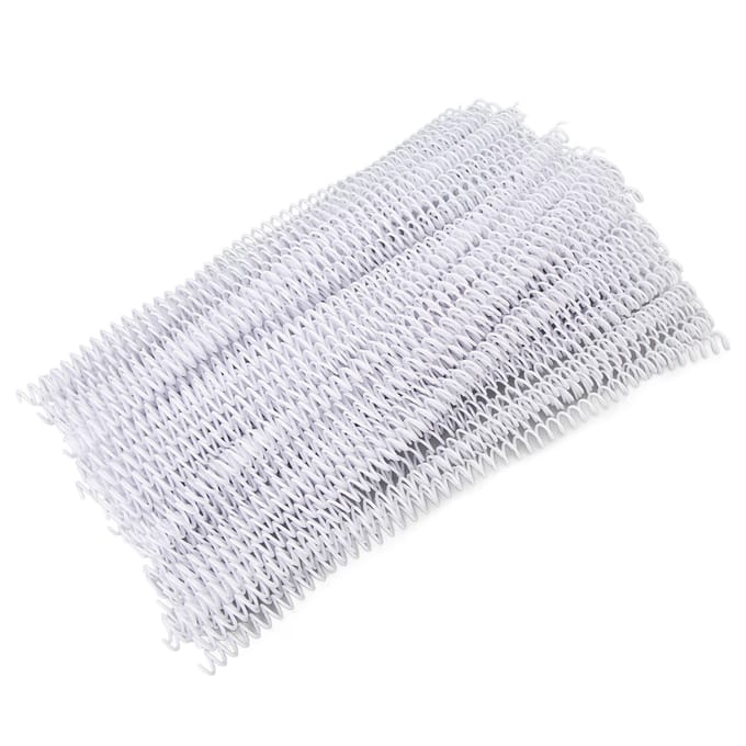 100 STUKS Spiraalbindingen 48 Lussen 4:1 Pitch A4 Papier Plastic Bindruggen 40 Vel Capaciteit
