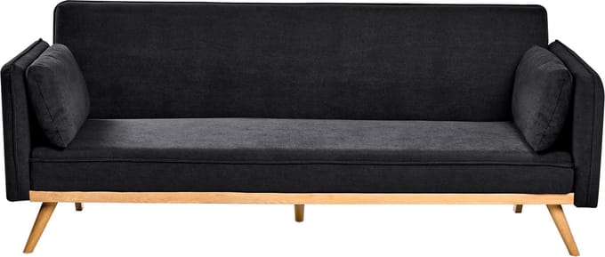 ASAA - Slaapbank - Zwart - Polyester
