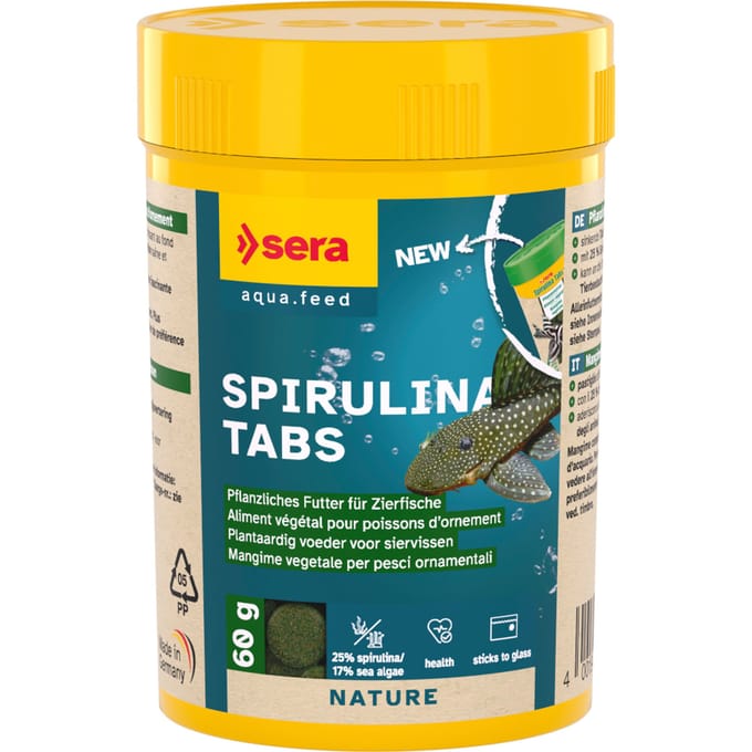 Sera Spirulina Nature Voertabletten - 100 ml
