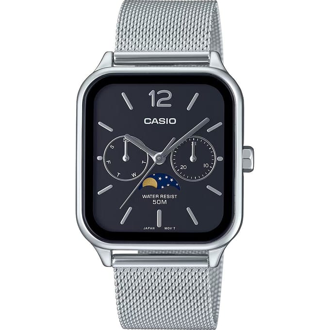 Casio MTP-M305M-1AVER Timeless Collection Heren Horloge