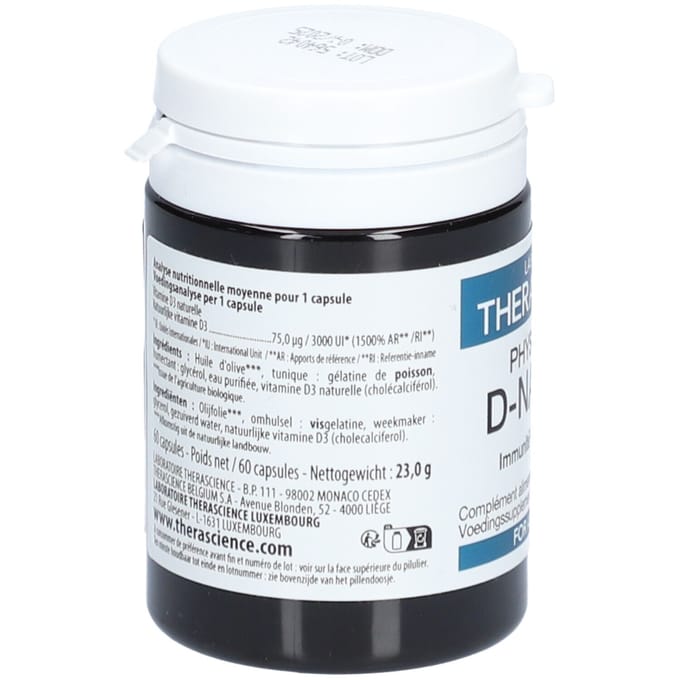 Physiomance D-nat 3000 IE 60 Capsules