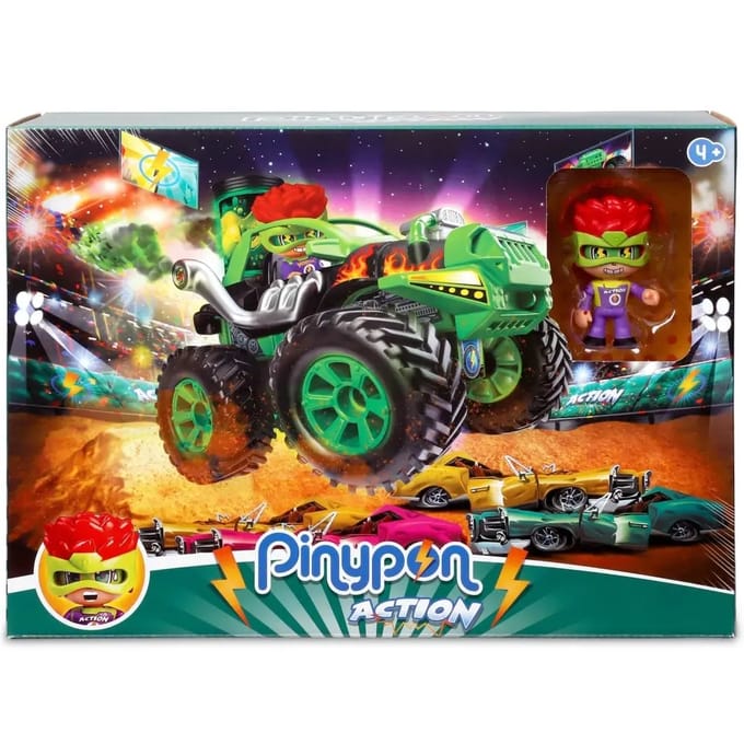 Beeldje en grote voet Famosa Pinypon Action