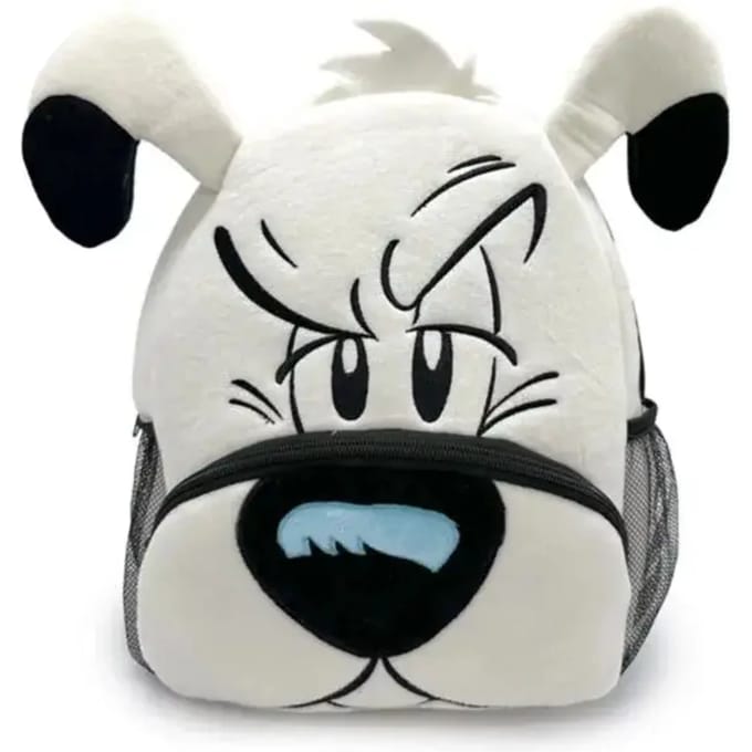 Idefix (Dogmatix) Asterix Plush rugzak hond wit - 30 cm